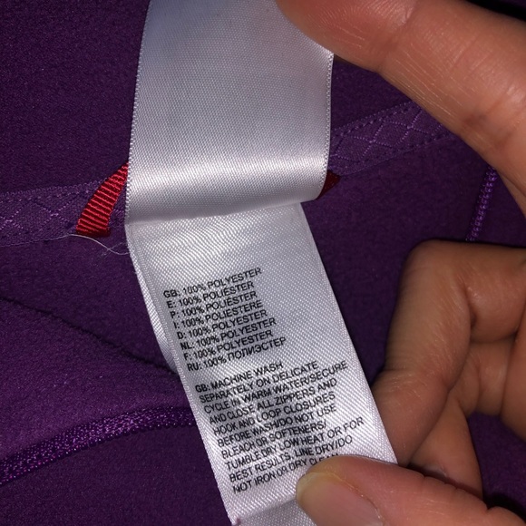 The North Face Purple Pull-Over - Picture 6 of 6
